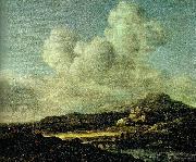 Jacob van Ruisdael solsken oil painting reproduction